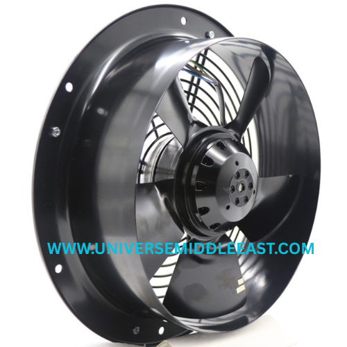 EBM-PAPST W2E250-CE65-01 Axial Fan, 230 VAC, 2550 RPM