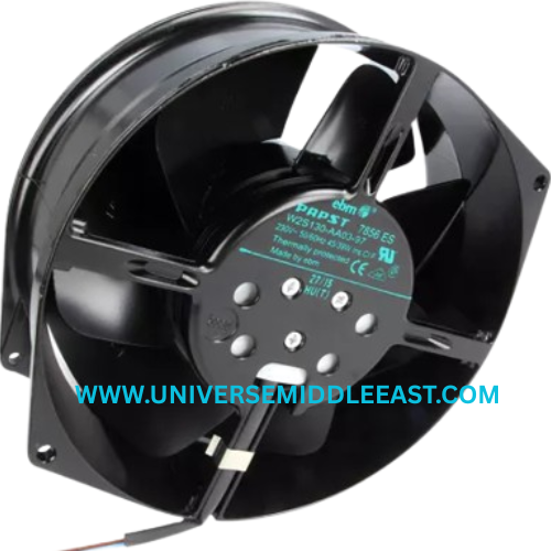 EBM-PAPST W2S130-AA03-97 (7856ES) Axial Fan, 230 VAC, 2800 RPM