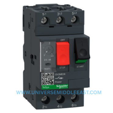 GV2ME08 - SCHNEIDER Motor Circuit