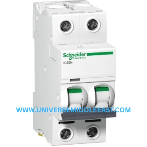 A9F44202 – SCHNEIDER ACTI9 IC60N 2P 2A C MINIATURE CIRCUIT BREAKER — SCHNEIDER