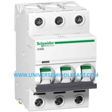 A9F44310 – SCHNEIDER Acti9 iC60N 3P 10A C Miniature Circuit breaker — SCHNEIDER