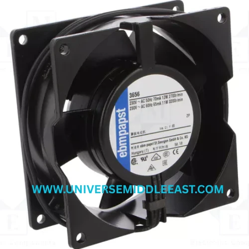 EBM-PAPST 3656 Axial Fan, 230 VAC, 2700 RPM — EBM-PAPST
