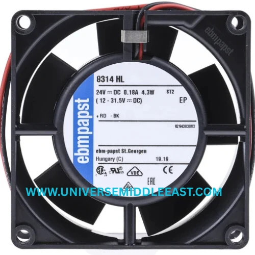 EBM-PAPST 8314HL AXIAL FAN — EBM-PAPST
