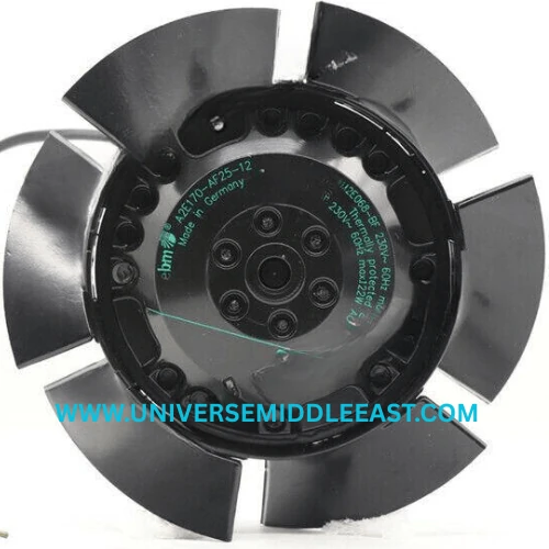 EBM-PAPST A2E170-AF25-12 AXIAL FAN — EBM-PAPST