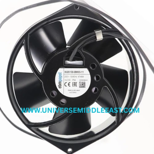 EBM-PAPST W2S130-BM03-11 Tubeaxial Fan, 230 VAC — EBM-PAPST