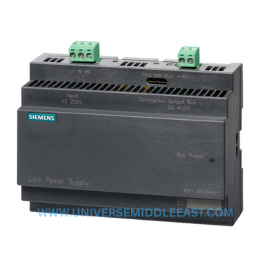 Siemens 6EP1252-0AA01 DIN Rail Power Supply, 230VAC Input, 41.5VDC 2A Output