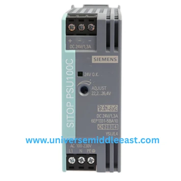 Siemens 6EP1331-5BA10 DIN Rail Power Supply 230VAC 24VDC — SIEMENS