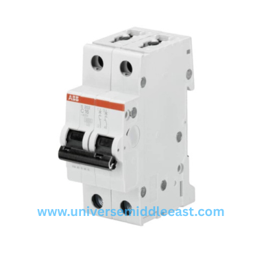 ABB S202-C2 Miniature Circuit Breaker, 2P 2A 2CDS252001R0024