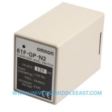 OMRON 61F-GP-N2 110VAC Conductive Level Controller, Plug in