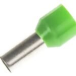 0.5MMX8MM Bootlace Ferrule Green Gowel E0508