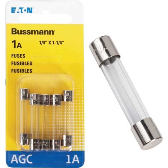 0101001 Glass Fuse 5X207 1A 250V