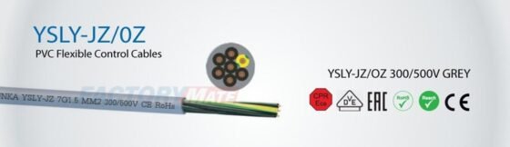 1 MM * 2 Core Ysly-jz Control Cable