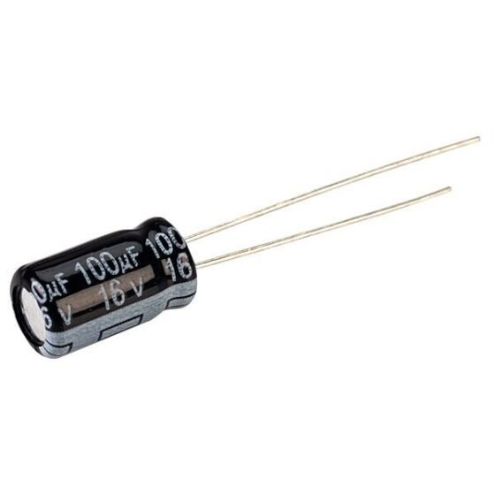 100UF 16V Rad Capacitor