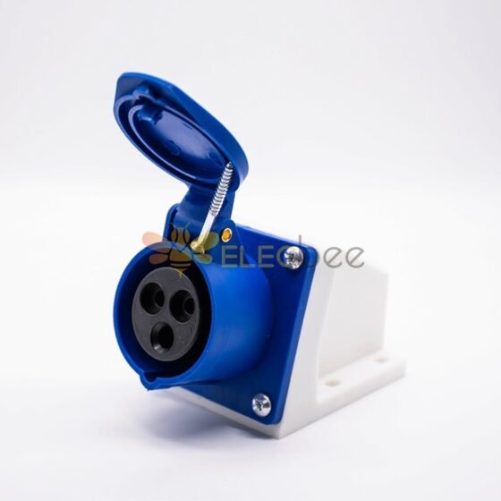 16A-3P-220V Wm-socket IP44 & 16A-3P-220 Plug IP44