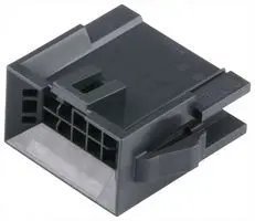 201444-1210 Connector Housing, Plug, 10POS, 2.5MM;P