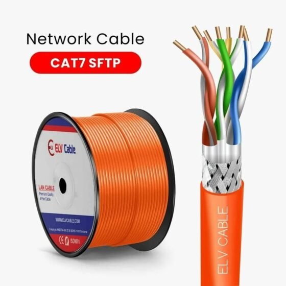 23AWG 4PAIR CAT7 S/ftp PVC Cable Orange 305M