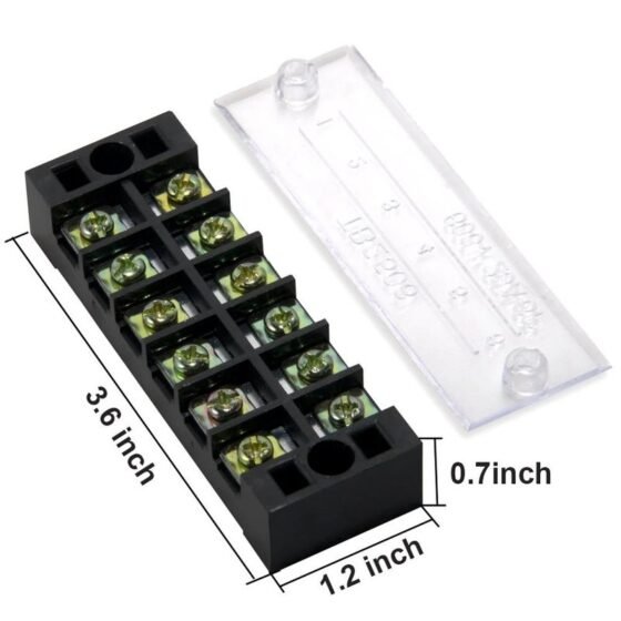 25A 6 Pole Terminal Block