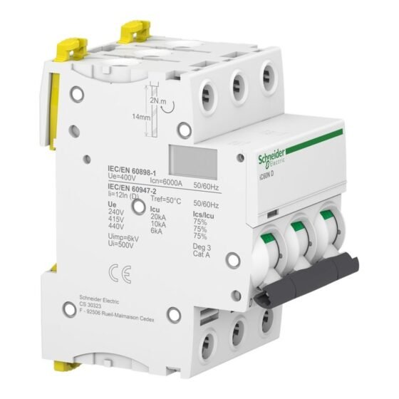 2CDA283799R0101 Miniature Circuit Breaker OM 10A, 3P