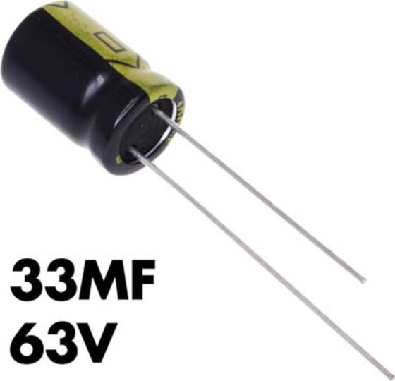 33MF/6.3V Capacitor
