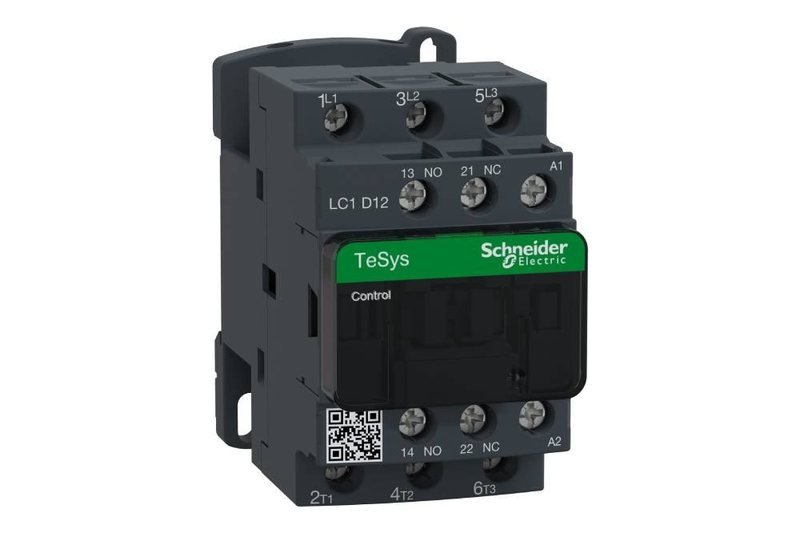 39-LC1D12F7 Contactor 5.5KW 400V 12A(AC3)25A(AC1)