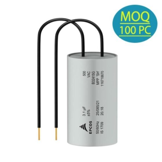 630VAC/900VAC Capacitor 22 Mfd Sunny