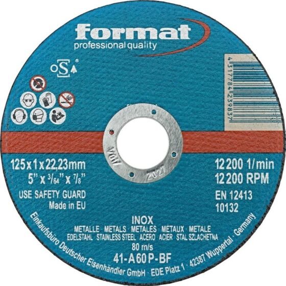 66252831456 Cutting Disc Staright
