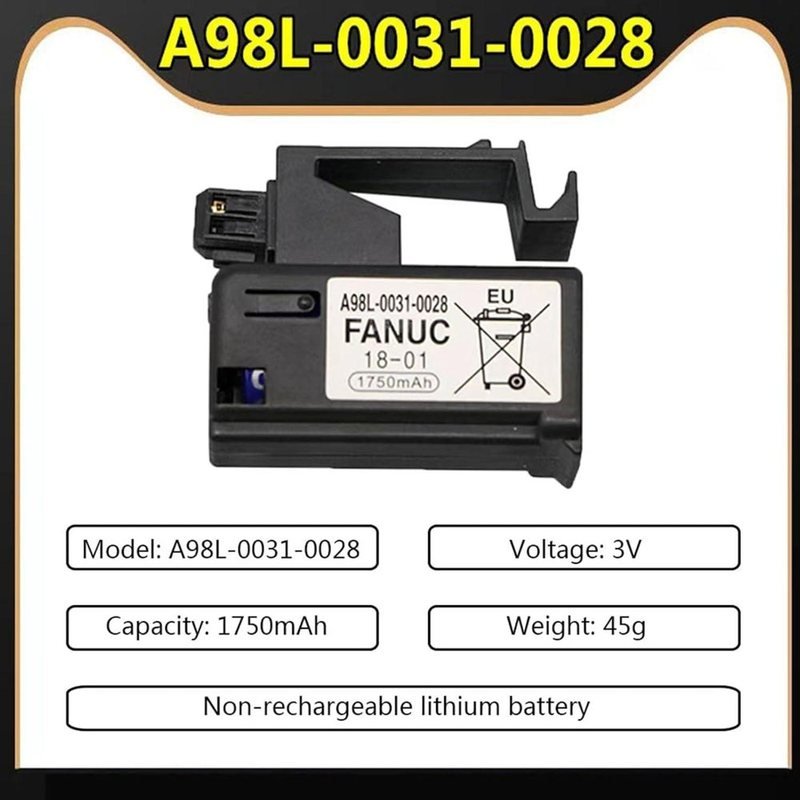 A98L-0031-28 (A98L-0031-0028) Lithium Battery Fanuc