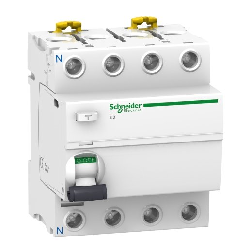A9R11491 – Schneider Electric Acti 9 iID – RCCB – 4P – 100A – 30mA – type AC — SCHNEIDER