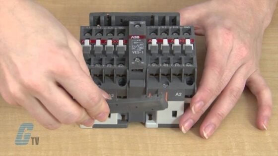 ABB A75-40-00+CA5-22M Magnetic Contactor (mechanically Interlocked 2 Contactor) — ABB