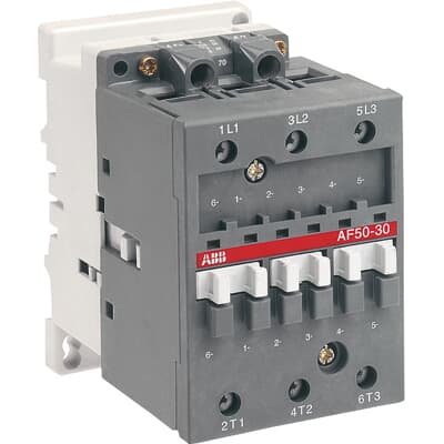 ABB AF50-30-00 100-250V 50Hz / 100-250V 60Hz / 100-250V DC 1SBL357001R7000 – AF50 contactors are mainly used for controlling… — ABB
