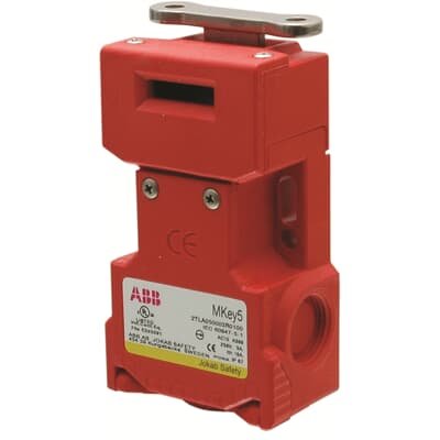 ABB MKey5 2TLA050003R0100 – Safety interlock switch, plastic body and head, 12N holding force — ABB
