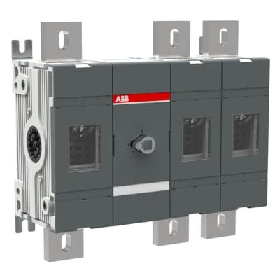 ABB OT1000E12 1SCA101547R1001 – 3-pole, front operated, base mounted switch-diconnector, handle and shaft are not included… — ABB