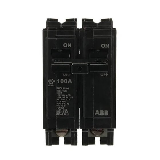 Abt WF 100 Two Pole Circuit Breaker