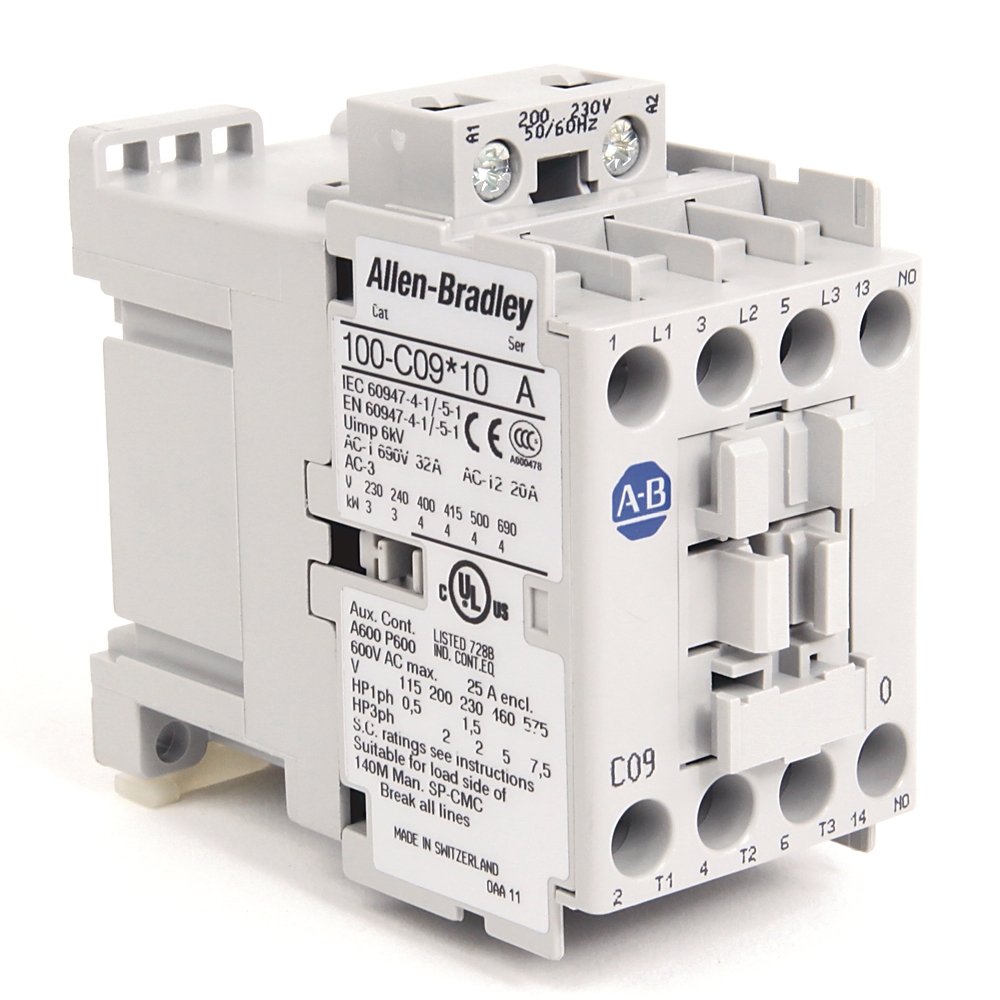 Allen-Bradley 100-C09D01- 24 VDC Contactor 24VDC — ALLEN-BRADLEY