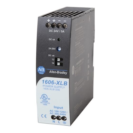 Allen-Bradley 1606-XLB120E – XLB 5 Amp Power Supply — ALLEN-BRADLEY