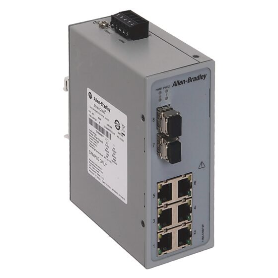 Allen-Bradley 1783-US6T2F – Stratix 2000 6T+2F Port Unmanaged Switch — ALLEN-BRADLEY