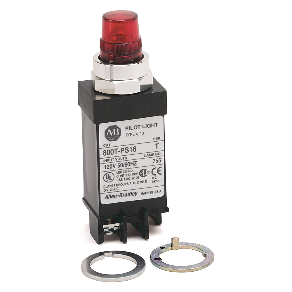 Allen-Bradley 800T-QS24A – 18mm Pilot Light 800T PB — ALLEN-BRADLEY