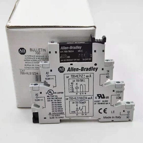Allen-Bradley CAT700-HLT1Z Socket with CAT700-TBS24 24VDC — ALLEN-BRADLEY