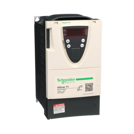 ATV71HU15N4Z – Schneider Electric variable speed drive ATV71 – 1.5kW-2HP – 480V – EMC filter-w/o graphic terminal — SCHNEIDER