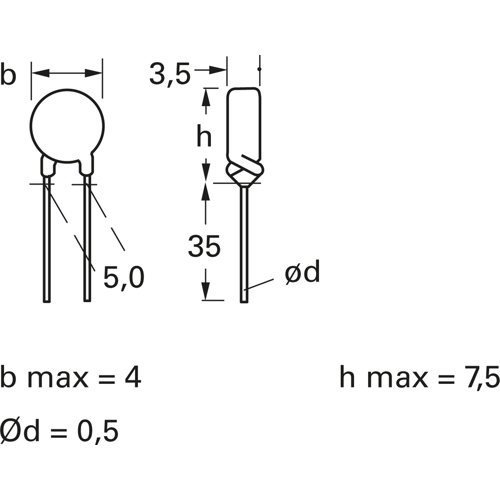 B59995C0120A070 Thermistor Ptc