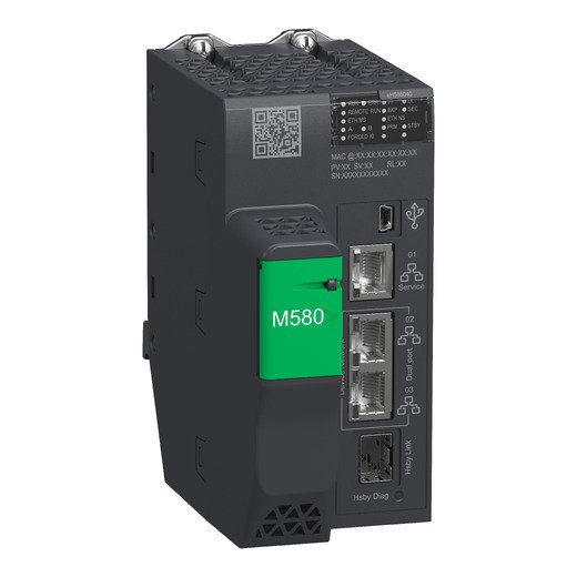 BMEH586040 – Schneider Electric redundant processor, Modicon M580, 64MB, 61 Ethernet devices, 31 remote IO racks of X80 and… — SCHNEIDER