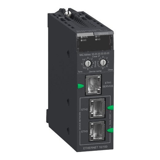 BMXCRA31210 – Schneider Electric Modicon X80 RIO Drop E/IP Performance – Service port – Advanced features — SCHNEIDER