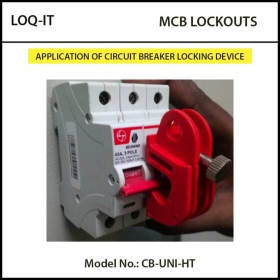 Cb-uni-ht Circuit Breaker Locking Device Loto