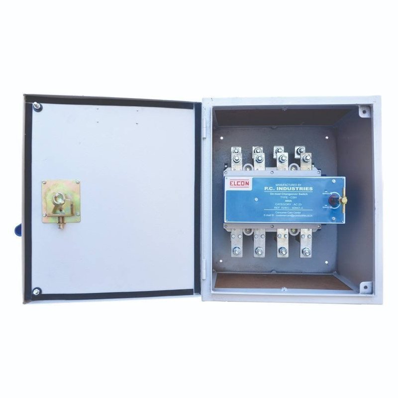 Change Over Switch 25A 3P 1-0-2 Spring Return