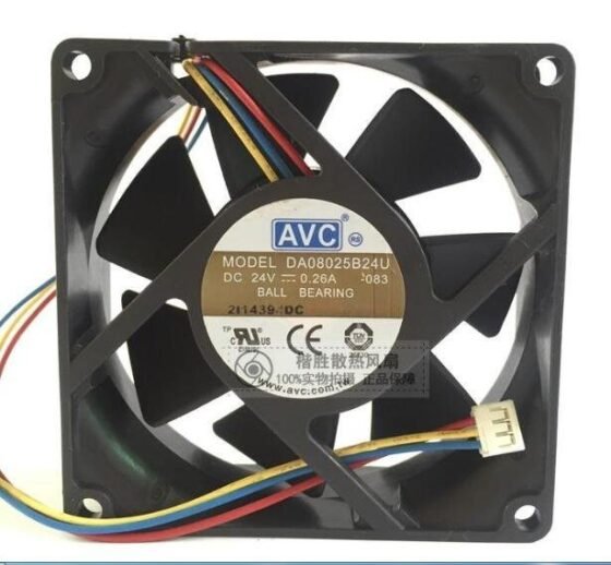 DA08025B24U VFD Cooling Fan, . DC 24V