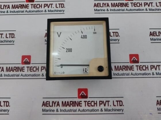 DC Voltmeter Eine V 500 VDC 40-300U CL 0.5 Rishabh