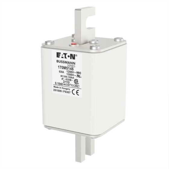 Eaton Bussmann 170M5146 Fuse 630A 1250V — EATON Bussmann