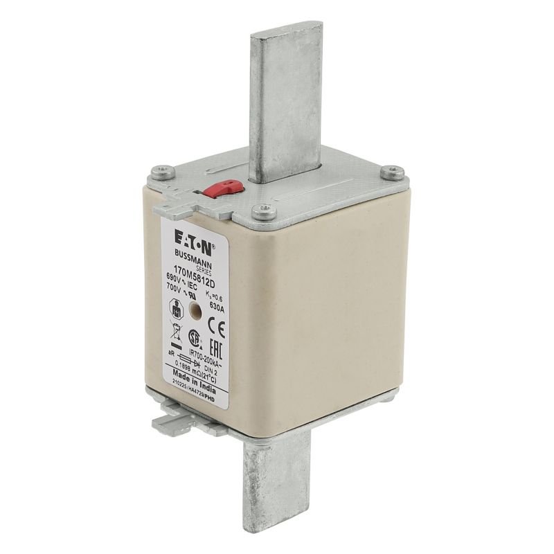 Eaton Bussmann 170M5812D 630A 690VAC Fuse — EATON Bussmann