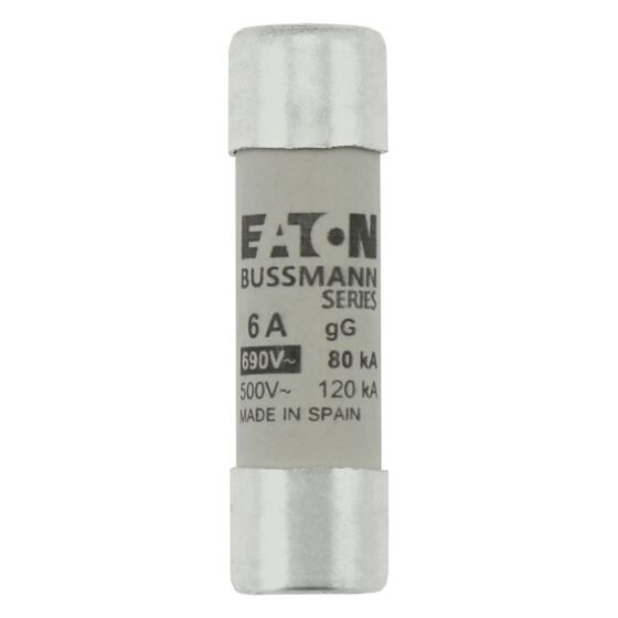 Eaton Bussmann C14G6 Fuse 14X51 GG 690V 6A — EATON Bussmann