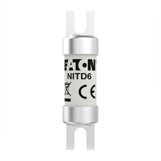 Eaton Bussmann NITD6 Fuse BS88 6A 550VAC — EATON Bussmann